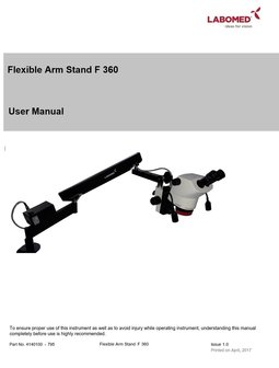 Benutzerhandbuch Luxeo 6Z Flexible arm