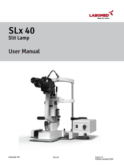 Manual de usuario SLx40