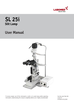 Manual de usuario SL25i