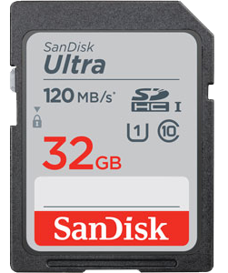 SanDisk Ultra SDHC-kaart 32 GB Class 10, UHS-I