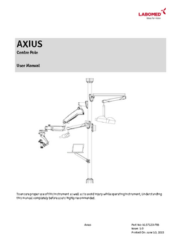 User Manual Axius