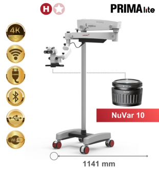 PRIMA lite Premium, vloerstandaard, NuVar 10