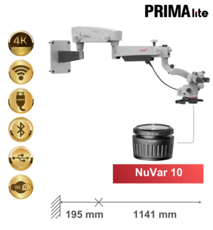 PRIMA lite Premium, wall mount, NuVar 10