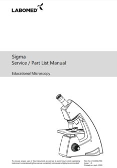 Servicehandleiding Sigma