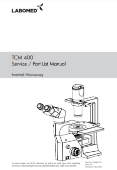 Servicehandleiding TCM 400