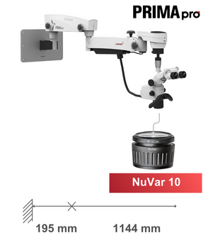 PRIMA pro, Wall mount, Nuvar 10