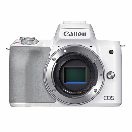 Canon EOS M50 body, white, 4K video -