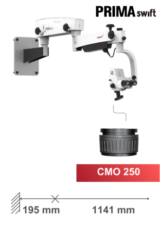 PRIMA swift, montaje a pared, CMO 250 mm