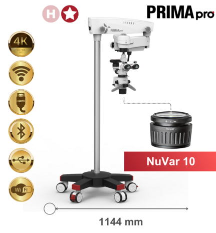 Prima pro Premium, floor mount, NuVar 10