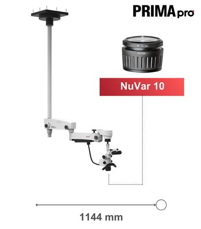 PRIMA pro, ceiling mount, NuVar 10