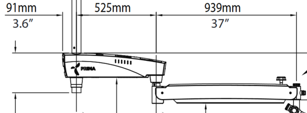 Upgrade to long arm, Prima Pro